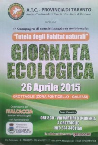 Giornata ecologica cacciatori