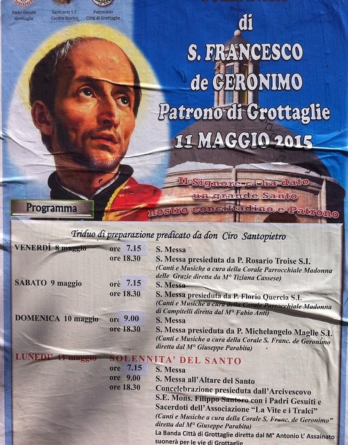 Festeggiamenti San Francesco Geronimo