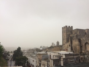 torre castello nebbia