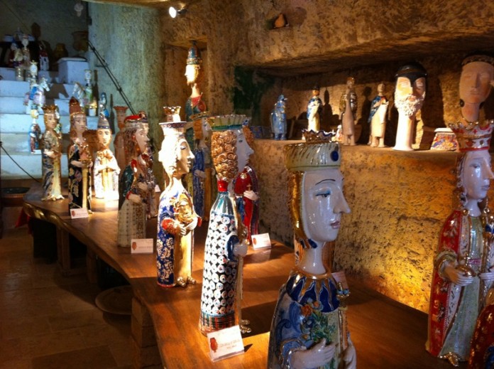 Statue ceramica Federico II bottega Pinto 5