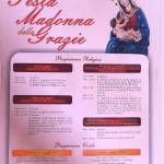 Madonna delle Grazie – programma festa 2015