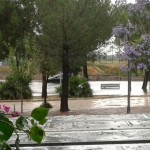 Piazza Unicef allagata 1