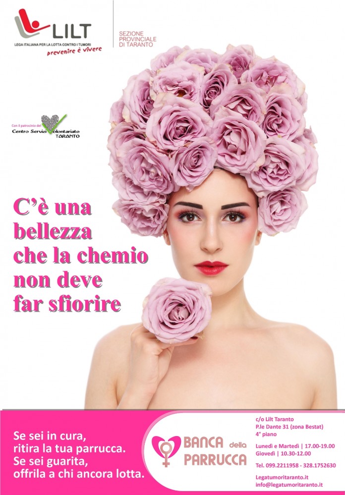 parrucche per donne in chemioterapia