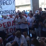 protesta ospedale a bari 4 agosto 2