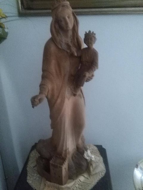 Maria madonna di mutata statua vincenzo spagnulo