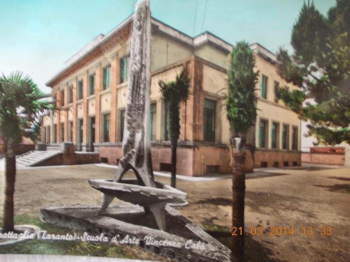 fontana scuola arte giuseppe spagnulo