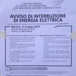 interruzione enel 15-05-2018