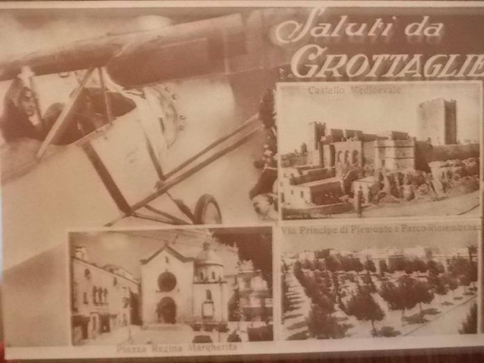 grottaglie cartolina vecchia