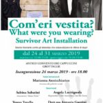 mostra come eri vestita