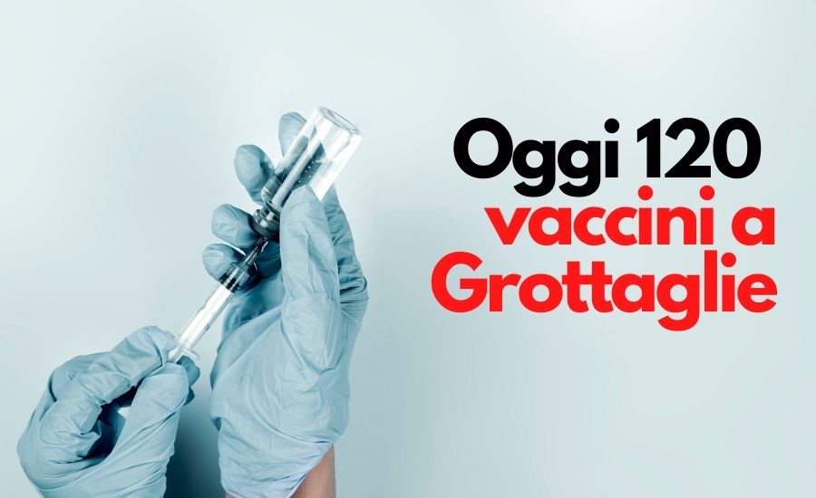 Oggi 120 vaccini a Grottaglie