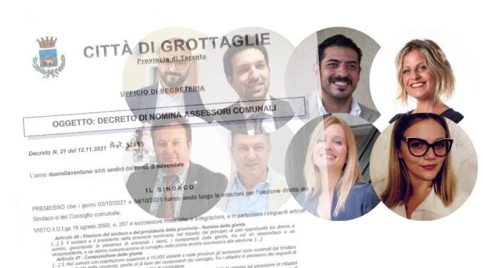 grottaglie nuova giunta dalo 2021