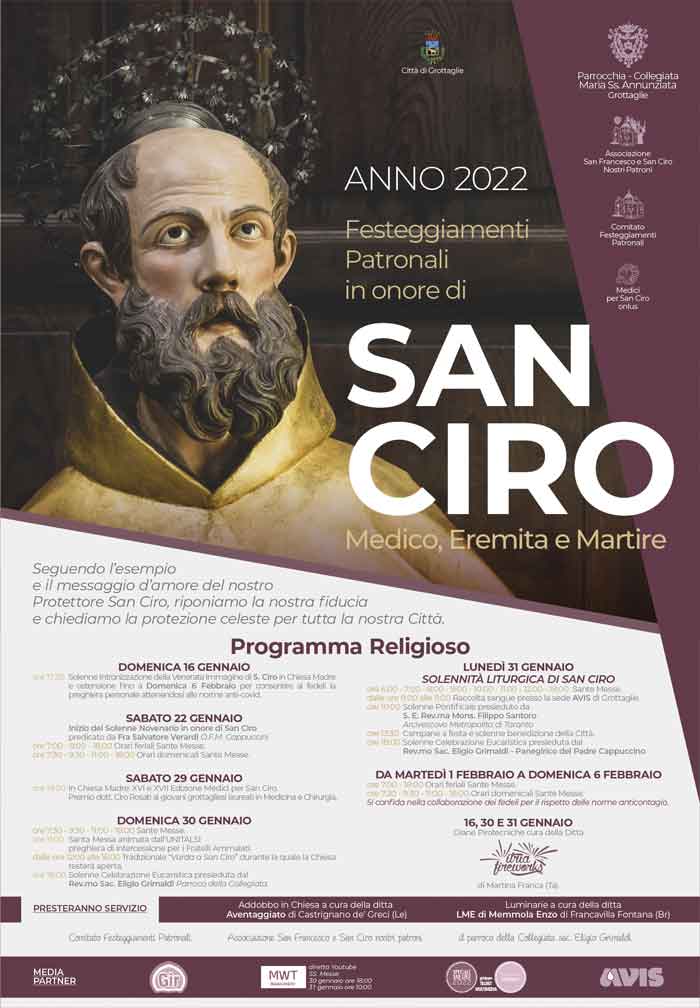 Programma Manifesto San Ciro 2022 Grottaglie