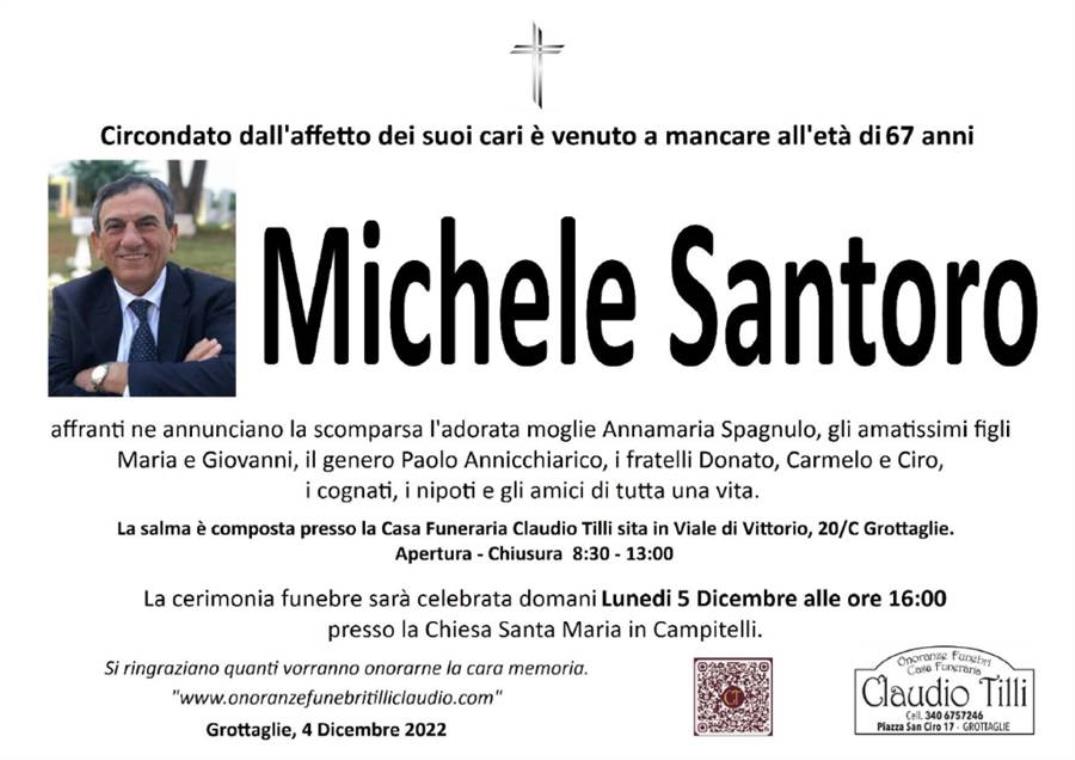 Michele Santoro funerali