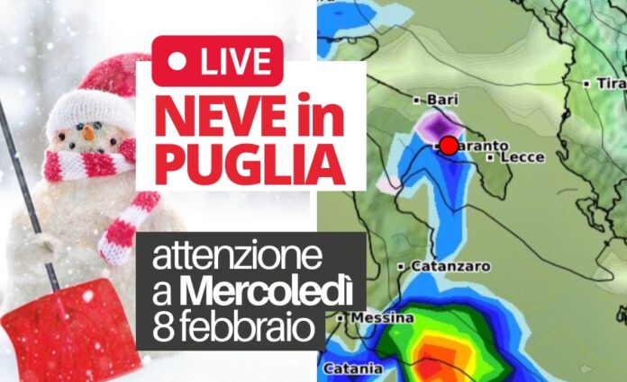 Neve in Puglia