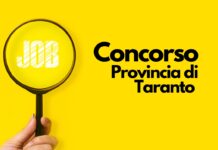 concorso provincia di Taranto