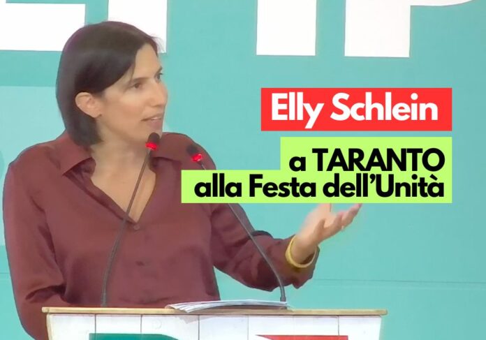 elly schlein a Taranto