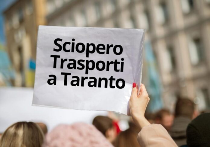 sciopero trasporti Taranto