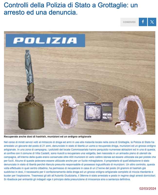 polizia Grottaglie