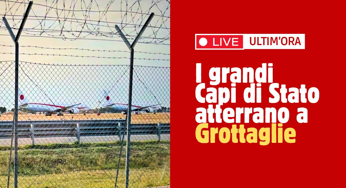 Capi di Stato atterrano a Grottaglie