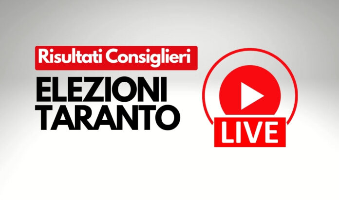 Risultati Consiglieri Elezioni Taranto 2025 Risultati Consiglieri Elezioni Taranto 2025